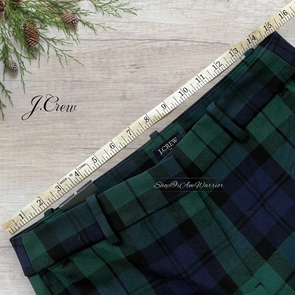 J.Crew (factory) blackwatch plaid pants *shop@iamwarrior